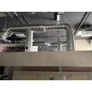 Проект, изготовление воздуховодов, поставка оборудования, монтаж, пусконаладка, техническое обслуживание, аэродинамические испытания и паспортизация систем вентиляции кафе г. Гомель, ул. Киселева